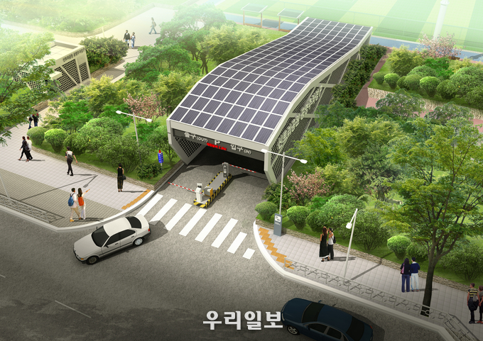 부평구 신트리공원 주차공간 조성 조감도 ⓒ 부평구청 제공