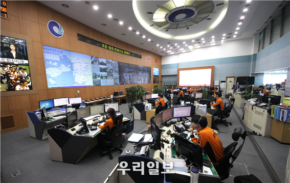 인천소방본부 비상근무 전경