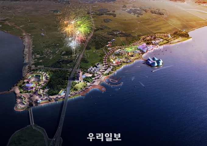 평택호관광단지 조감도