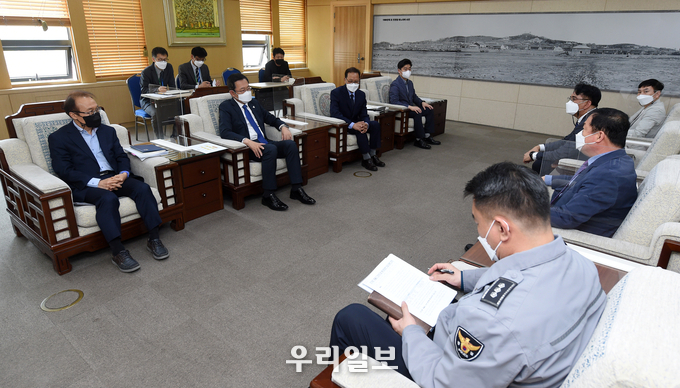 인천경찰청 직장협의회, 인천시장과 지구대·파출소 지원방안 논의 ⓒ인천경찰청