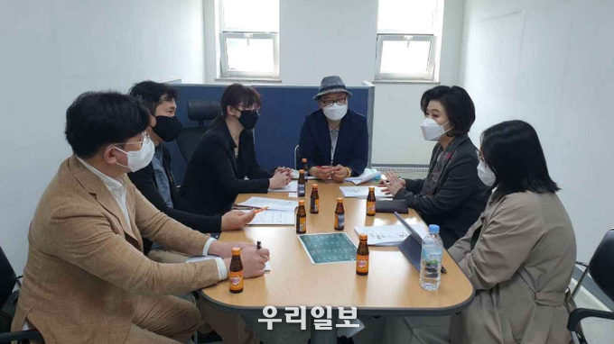 20대 대통령인수위원회 사회복지문화분과 문화예술노동연대와 간담회 개최 ⓒ 인수위 제공