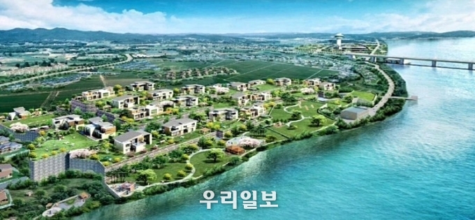(주)LK글로벌 분양 현장, 여주 단현동 크라우드1 타운하우스 65세대 세계 최초 탄소중립마을