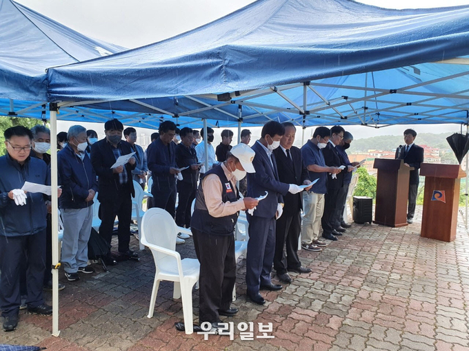 안성시, 현충일 추념식은 6·25 참전유공자와 유가족, 전몰군경 유족, 죽산면 기관사회단체장, 죽산면민 등 30여명이 참석 ⓒ 안성시 제공