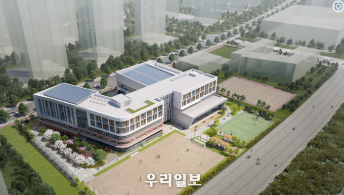 인천현송중학교 조감도