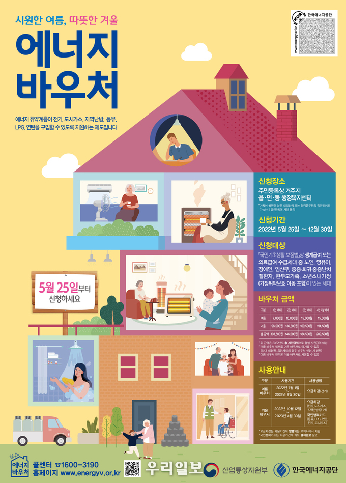에너지바우처 안내 포스터.(사진=시흥시청)