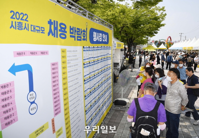 채용박람회 모습.(사진=시흥시청)