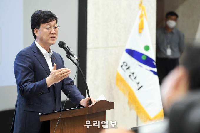 이민근 안산시장 당선인.(사진=안산시장직 인수위원회)