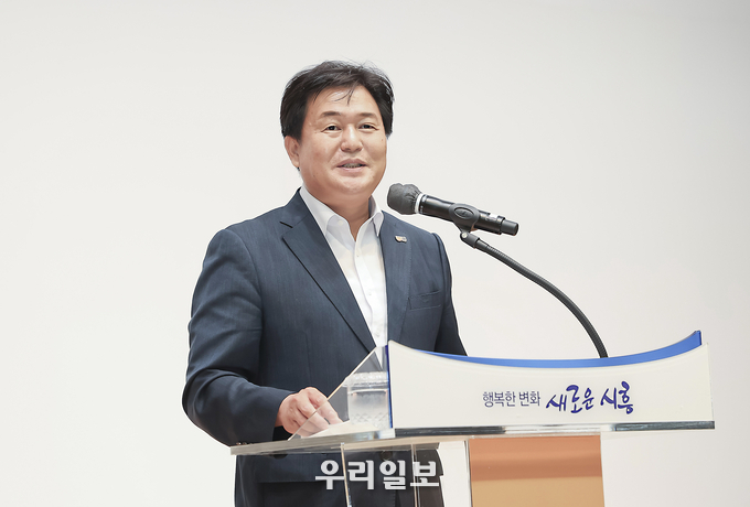 임병택 시흥시장.(사진=시흥시장)