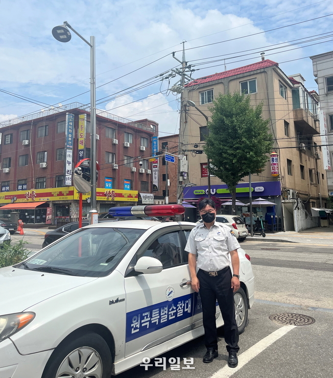 안산시 원곡특별순찰대원이 신속한 대처로 소중한 생명을 구했다.(사진=안산시청)