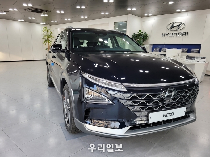 수소차 넥쏘.(사진=충주시청)