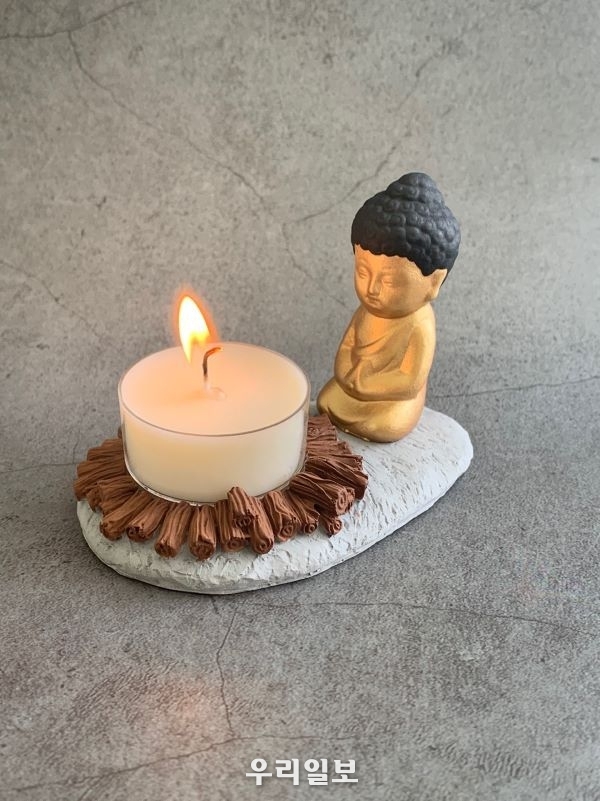 우수상 불멍 석고방향제