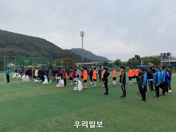 동두천시 제30회 민․관․군 체육대회 성황리 개최하고 있다. ⓒ 동두천시청 제공