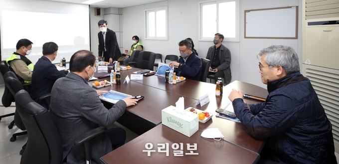 김진용 경제청장 송도국제도시 1·3공구의 공동구 현장 찾아 안전관리 상태 점검 ⓒ 경제자유구역청 제공