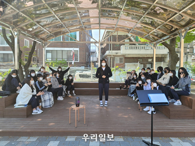 부광여자고등학교 ‘학교숲 조성사업 공모’에서 우수사업지 활용·사후관리 분야 최우수상을 수상 ⓒ 부평구청 제공
